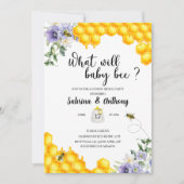 Uitnodiging Wat Wordt Baby Bee (Voorkant)