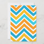 Uitnodiging Waterglijbaan Feest, Waterglijbaan Ver (Achterkant)