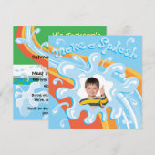 Uitnodiging waterparkgroep (Voorkant / Achterkant)