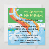 Uitnodiging waterparkgroep (Achterkant)