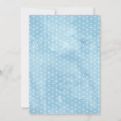 Uitnodiging Waterverf Baby shower Elephant (Achterkant)