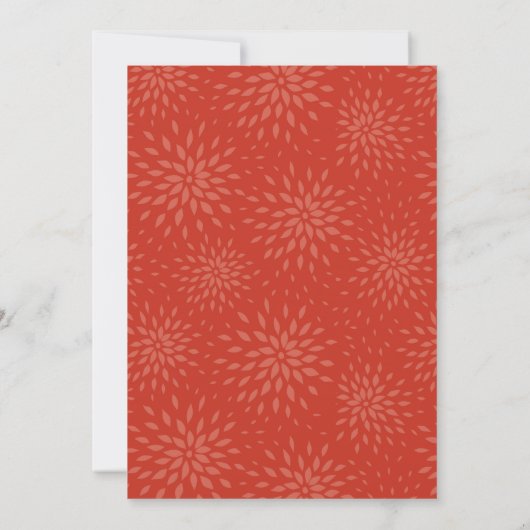 Uitnodiging waterverf sushi feestje (Achterkant)