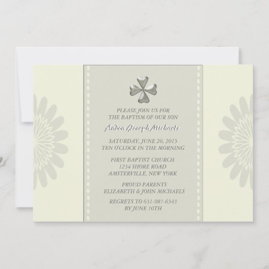 Uitnodiging wegens godslastering (Voorkant)