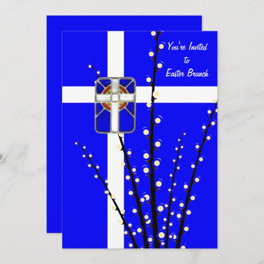 Uitnodiging wegens onvoorziene spoed (Voorkant / Achterkant)