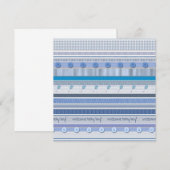 Uitnodiging - Welkomstjongen (Voorkant / Achterkant)