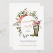 Uitnodiging Wellington Laars (Voorkant / Achterkant)