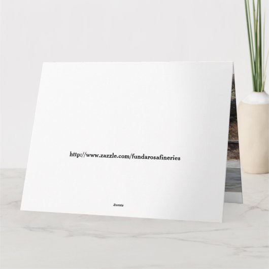 Uitnodiging wenskaart, Pelikanen (Achterkant)