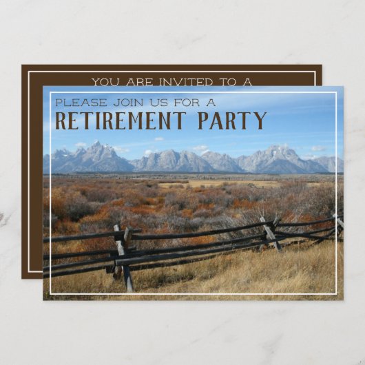 Uitnodiging westerne partij bij vervroegde uittred (Voorkant / Achterkant)