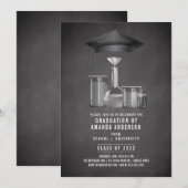 Uitnodiging wetenschaps- en Gradustrie (Voorkant / Achterkant)