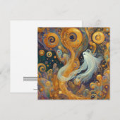 Uitnodiging "Whimsical Whisp" (Voorkant / Achterkant)