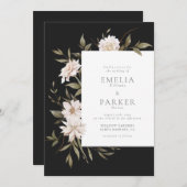 Uitnodiging Wilde Bloemen (Voorkant / Achterkant)