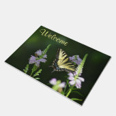 Uitnodiging Wildlife Butterfly Deurmat (Schuin)