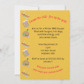 Uitnodiging Winter Barbecue (Voorkant)