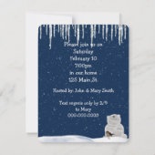 Uitnodiging winterBlues Party (Achterkant)