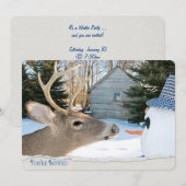 Uitnodiging winterpartij (Voorkant / Achterkant)