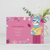 Uitnodiging winterpartij (Staand voorkant)