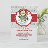 Uitnodiging winterpartij (Staand voorkant)