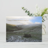 Uitnodiging winterpartij Welsh Mountains Winter So (Staand voorkant)