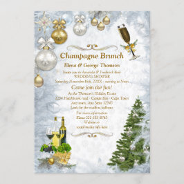 Uitnodiging Witte Kerst Trouwdouche