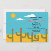 Uitnodiging woestijnlandschap (Voorkant)