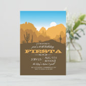 Uitnodiging Woestijnlocatie (Staand voorkant)