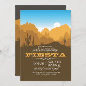 Uitnodiging Woestijnlocatie (Voorkant / Achterkant)