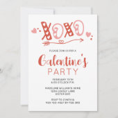 Uitnodiging XOXO Galentine's Day Party (Voorkant)