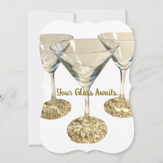 Uitnodiging Zee Glaswerk (Voorkant)