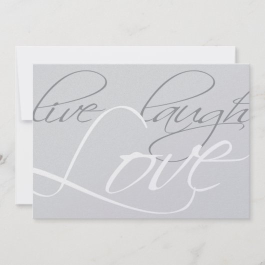 Uitnodiging zilveren huwelijksjubileum (Voorkant)