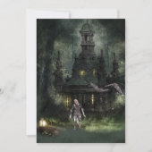 Uitnodiging Zombie Halloween Party (Voorkant)