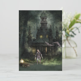 Uitnodiging Zombie Halloween Party