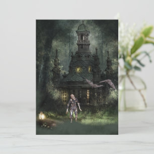 Uitnodiging Zombie Halloween Party