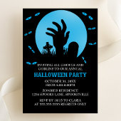 Uitnodiging Zombie Halloween Party