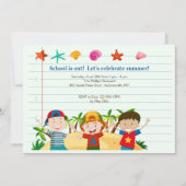 Uitnodiging zomerbakken (Voorkant)