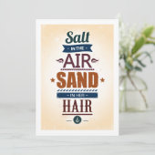 Uitnodiging zomercitaat (Staand voorkant)