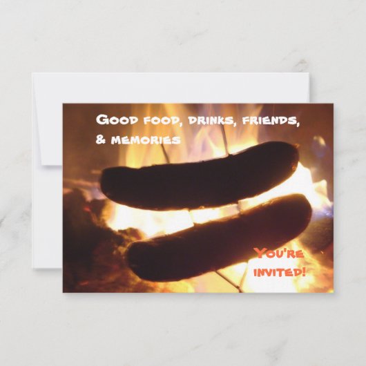 Uitnodiging zomerfeestdag (Voorkant)