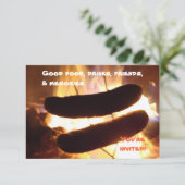 Uitnodiging zomerfeestdag (Staand voorkant)