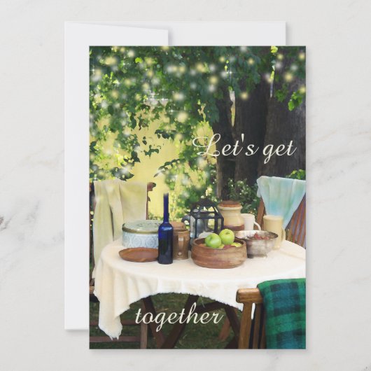 Uitnodiging zomerlandfeestdag (Voorkant)