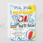 Uitnodiging zomerpool (Voorkant)