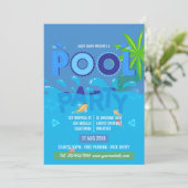 Uitnodiging zomerpool (Staand voorkant)