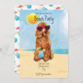 Uitnodiging zomervakantie (Voorkant / Achterkant)