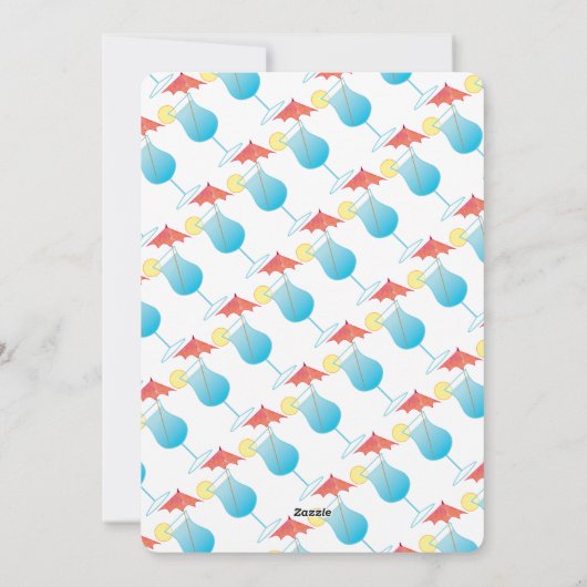 Uitnodiging zomervakantie (Achterkant)