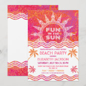 Uitnodiging zomerzondag (Voorkant / Achterkant)