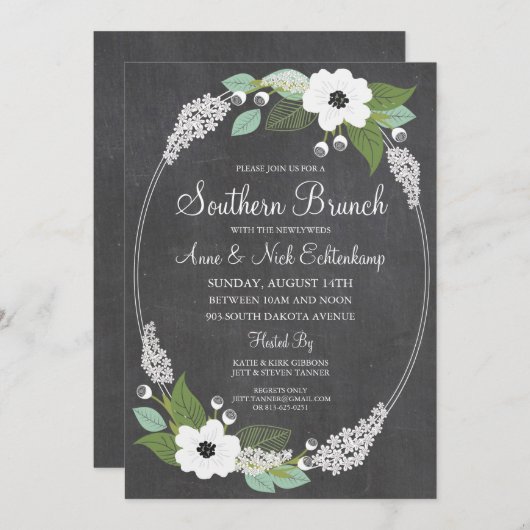 Uitnodiging Zuid-Brunch (Voorkant / Achterkant)