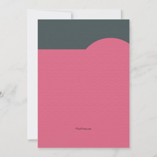 Uitnodiging 'Zwarte Jurk' (Achterkant)