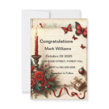 UitnodigingElegante Bloemen Uitnodiging Ontwerp va