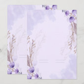 uitnodigingen (Voorkant / Achterkant)