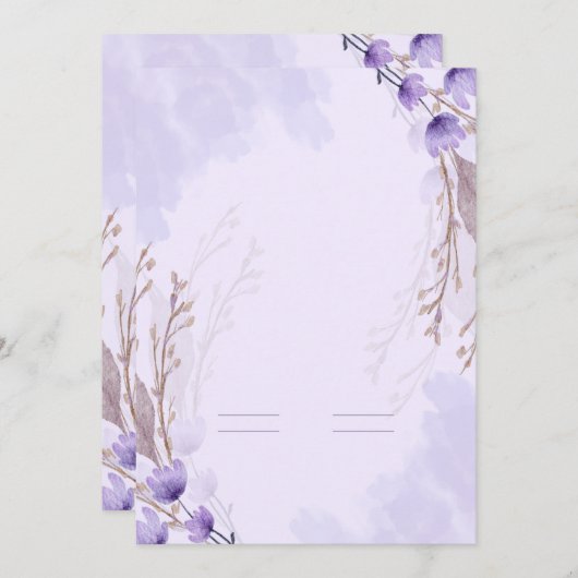 uitnodigingen (Voorkant / Achterkant)