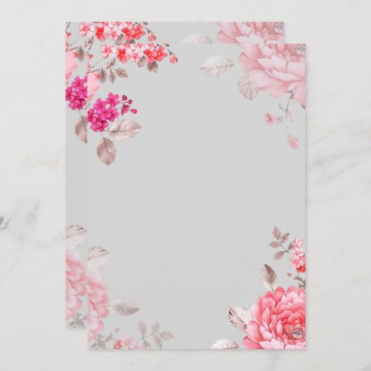 uitnodigingen (Voorkant / Achterkant)