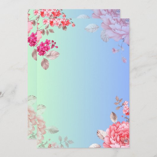 Uitnodigingen (Voorkant / Achterkant)